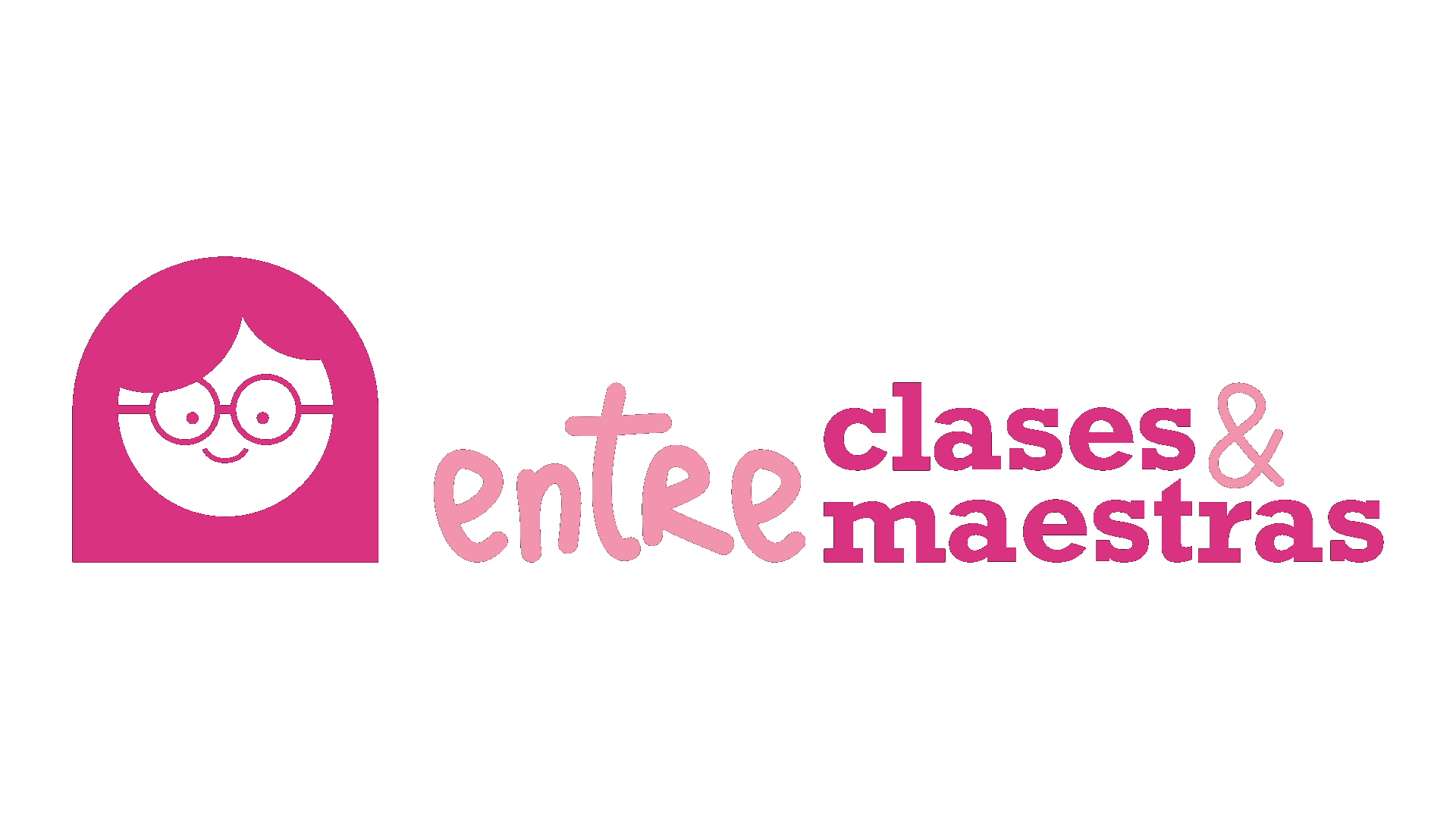Logo animado Entre Clases y Maetras - gif