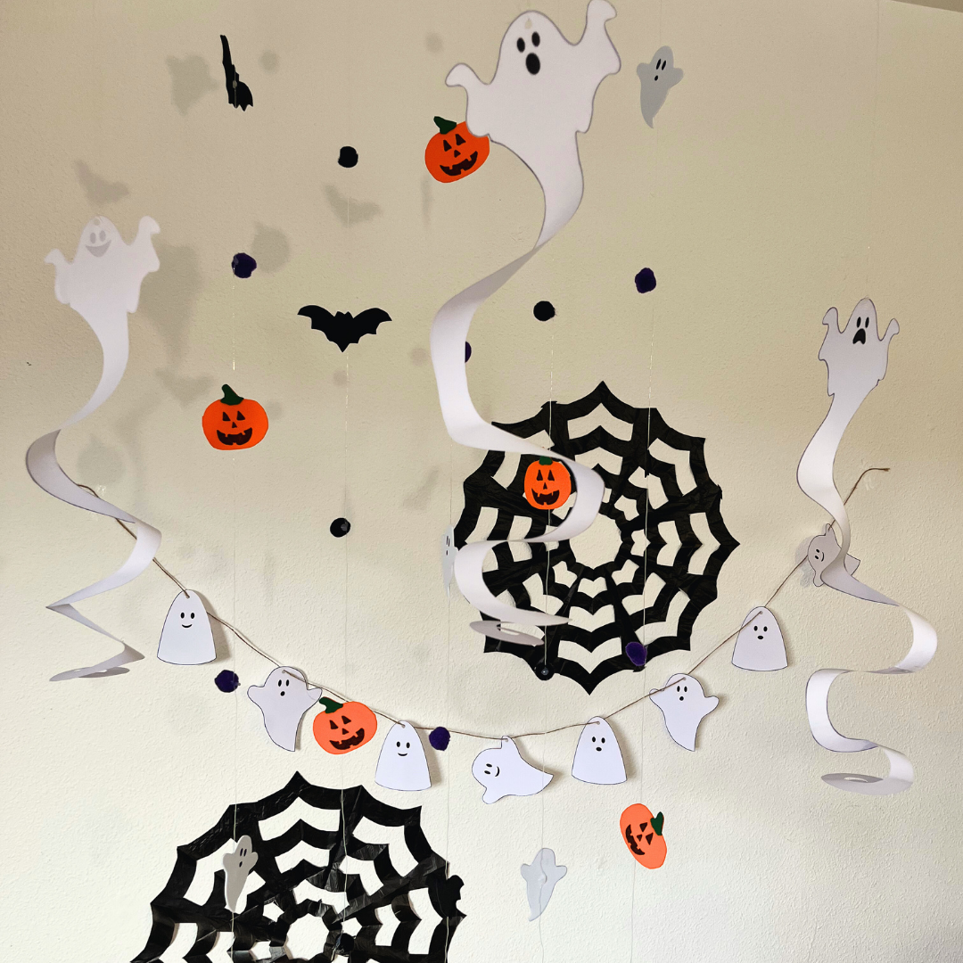 Decoración de Halloween en casa