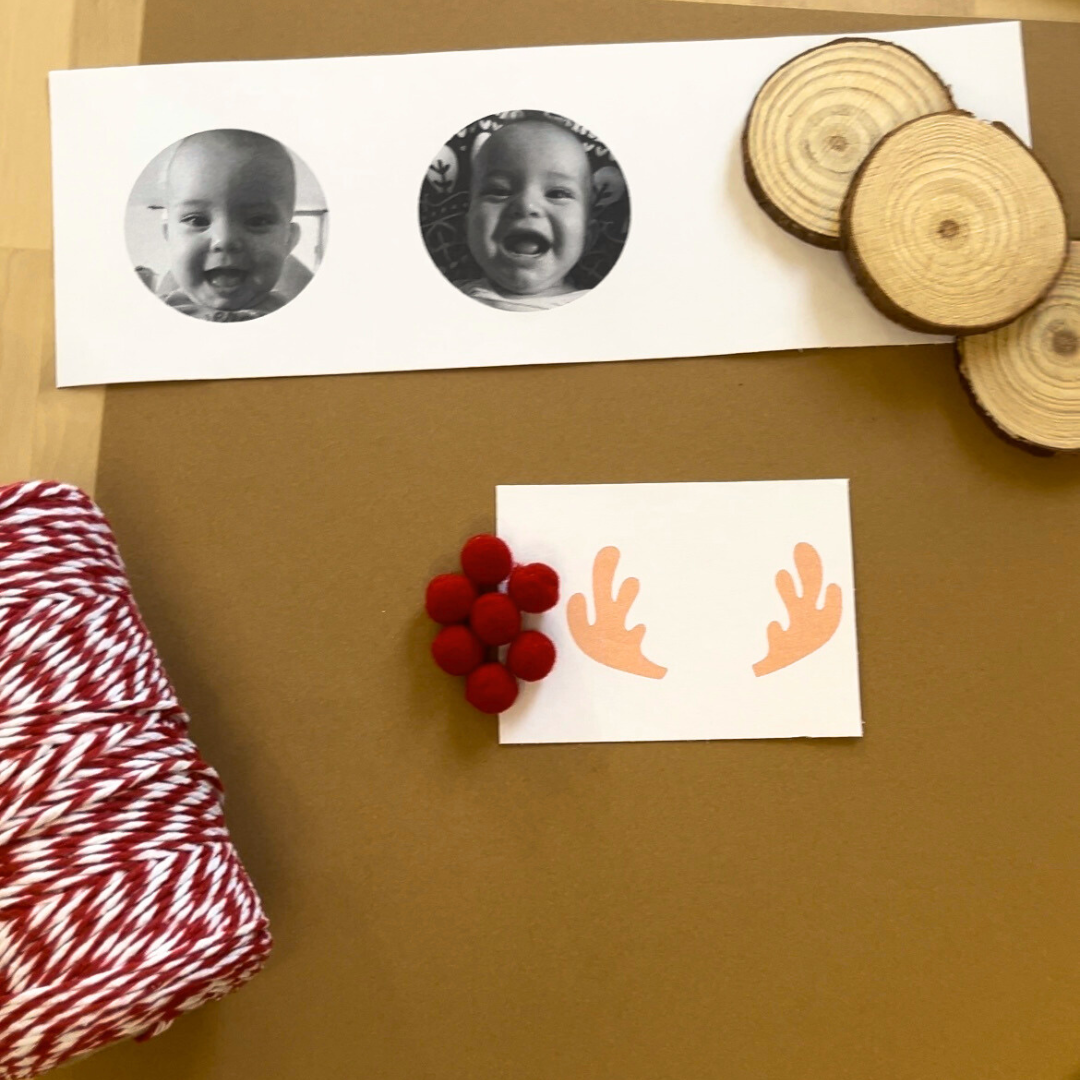 Materiales para el regalo 1: convierte en Rudolf