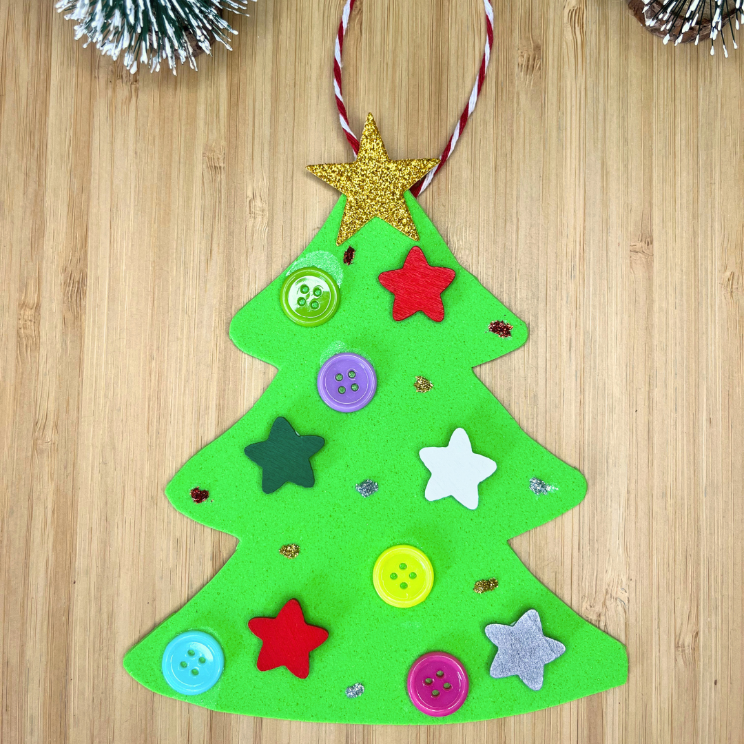 Regalo 3: árbol decorado por los peques