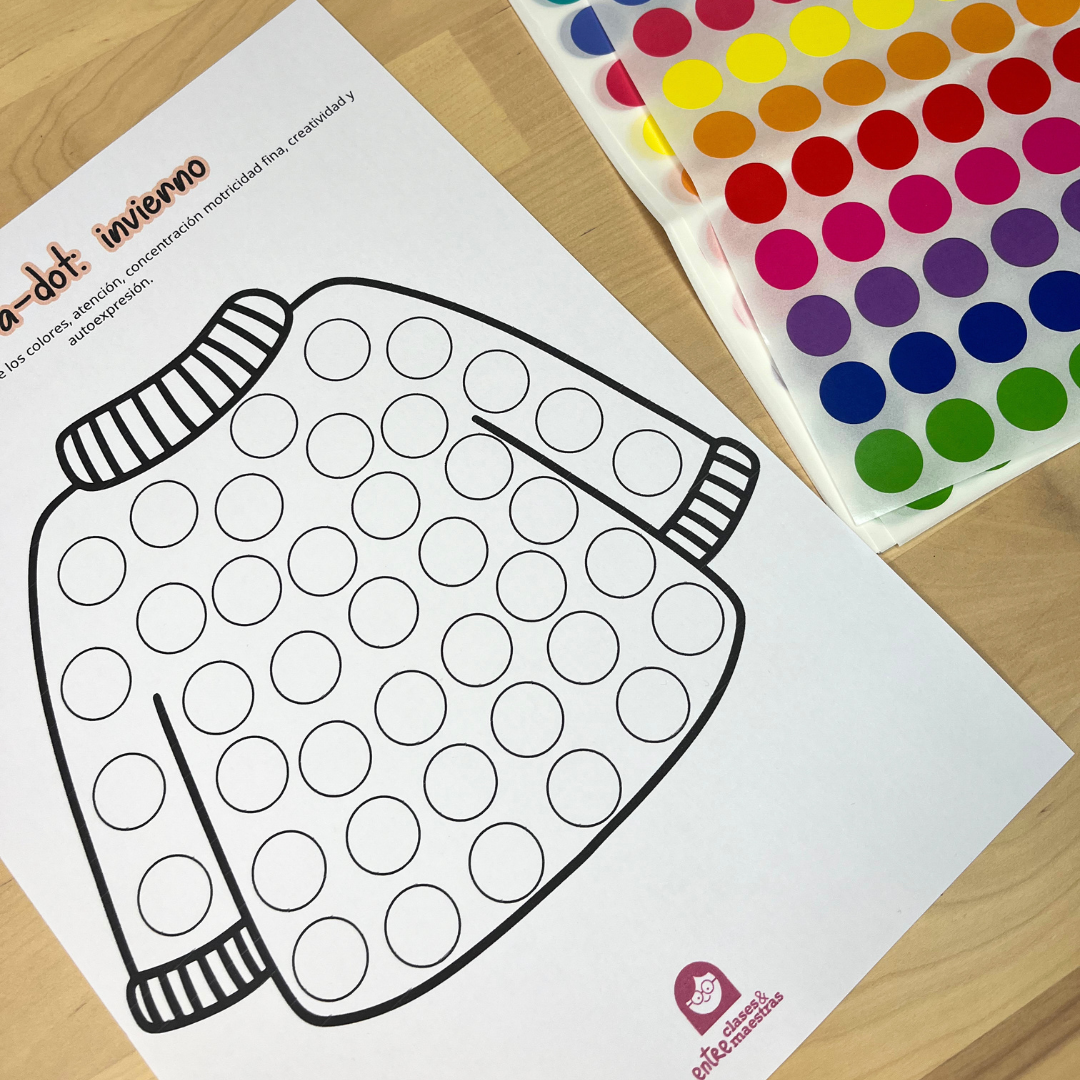 Material gratis con gomets
